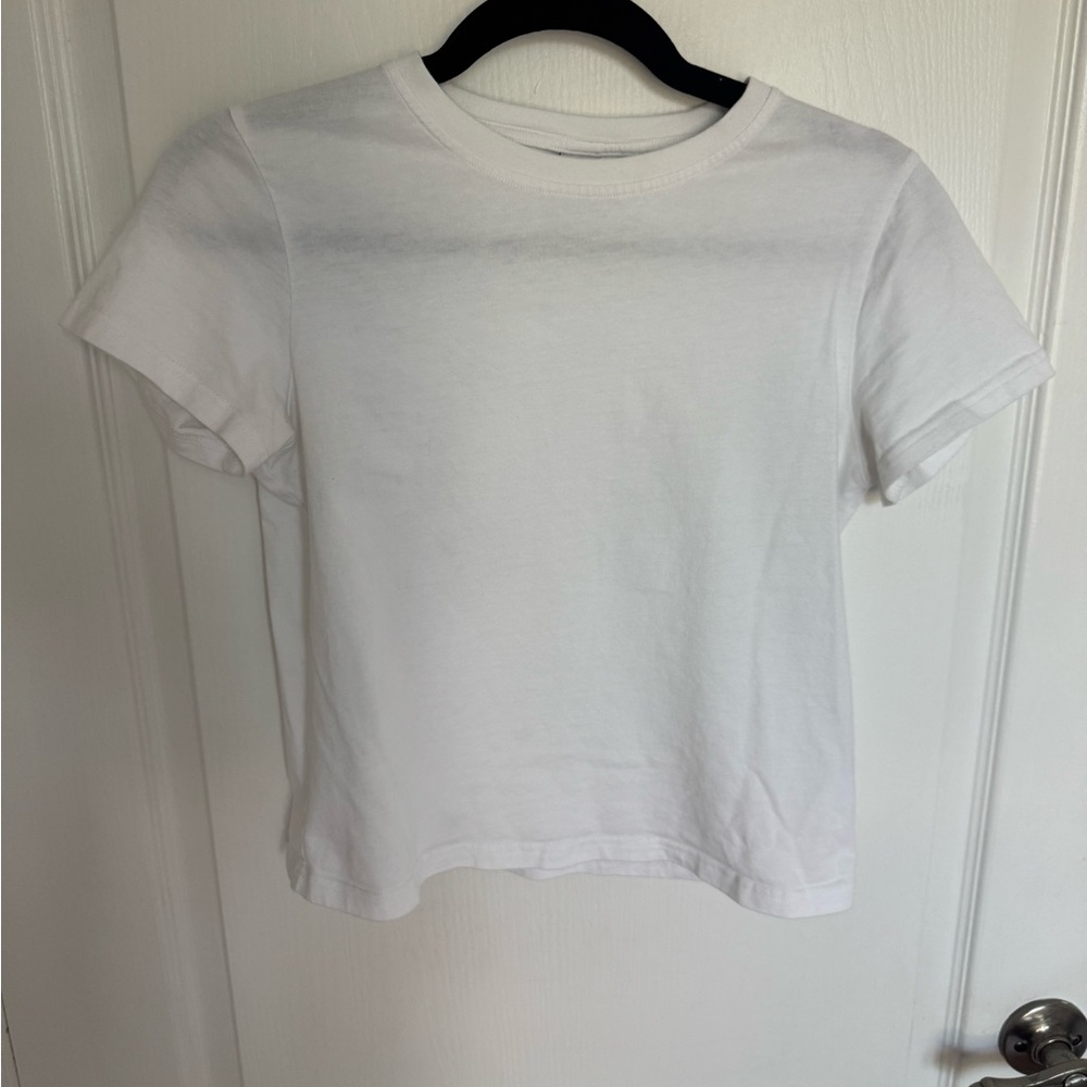 Classic White Short Sleeve Tee